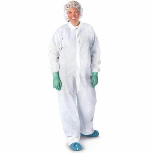 Coverall Spunbond White L