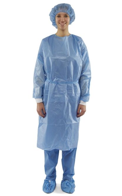 Poly-Coated Polypropylene Chemotherapy Isolation Gown | Medline India
