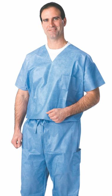 Medline NON24356 Disposable Patient Gowns | OfficeCrave.com